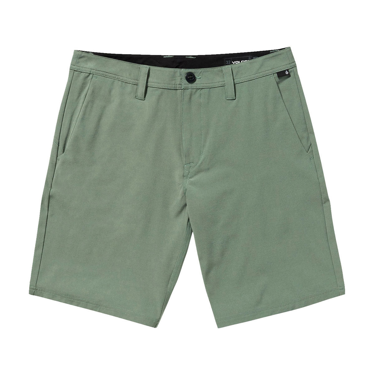 Volcom Frickin Cross Shred Static 20 Shorts - Light Olive image 1