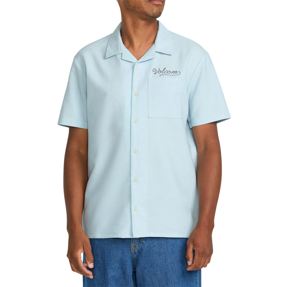 Volcom Otis Stone Shirt - Carolina Blue image 1