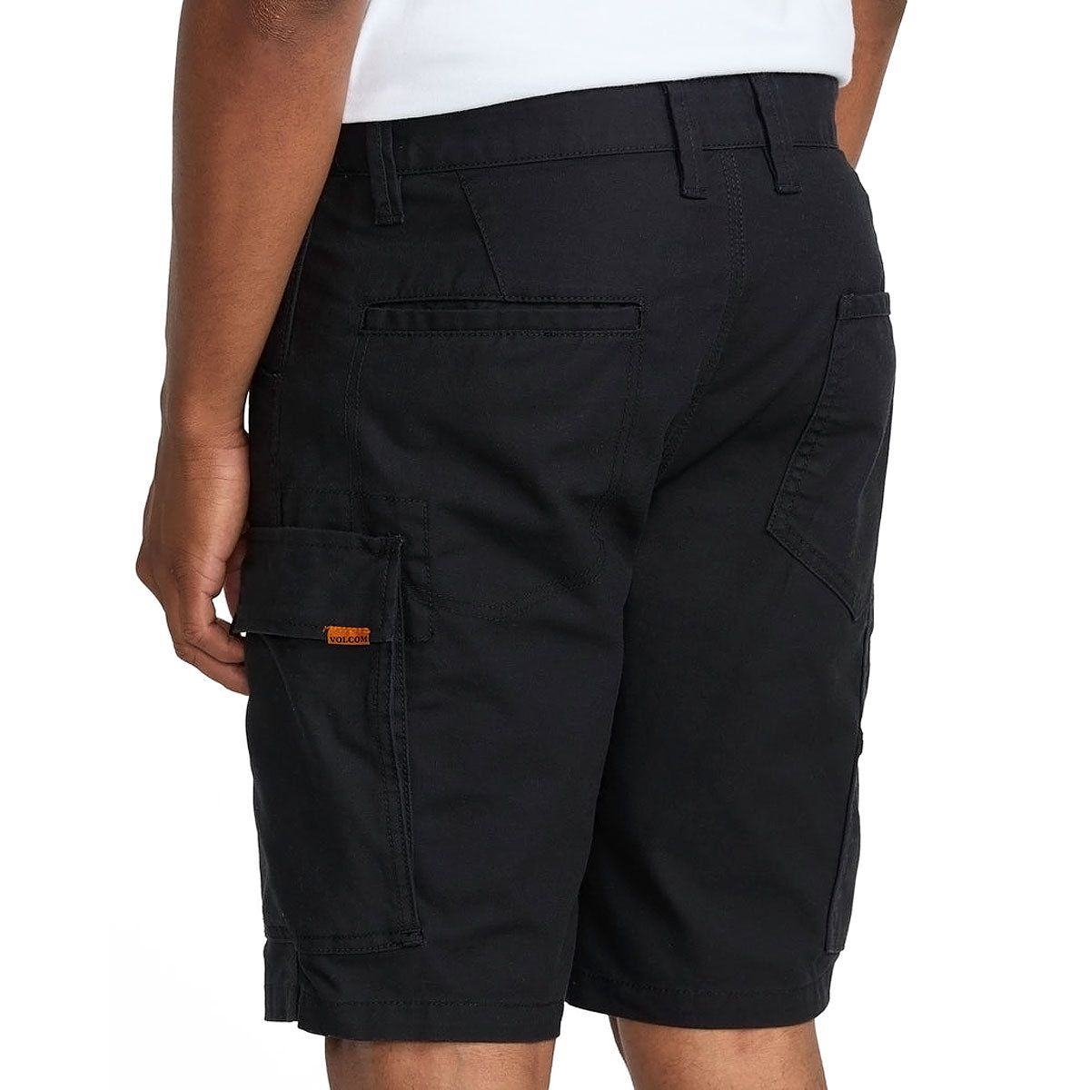 Volcom Caliper II Relaxed Work Shorts - Black image 5