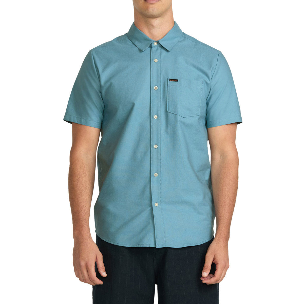 Volcom Veeco Oxford Shirt - Used Blue image 1