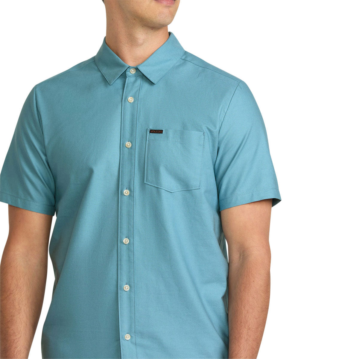 Volcom Veeco Oxford Shirt - Used Blue image 3
