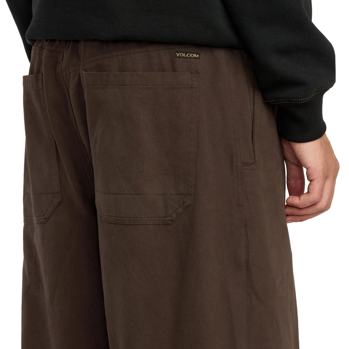 Volcom Chillow Pleat Ew Pants - Cacao image 3