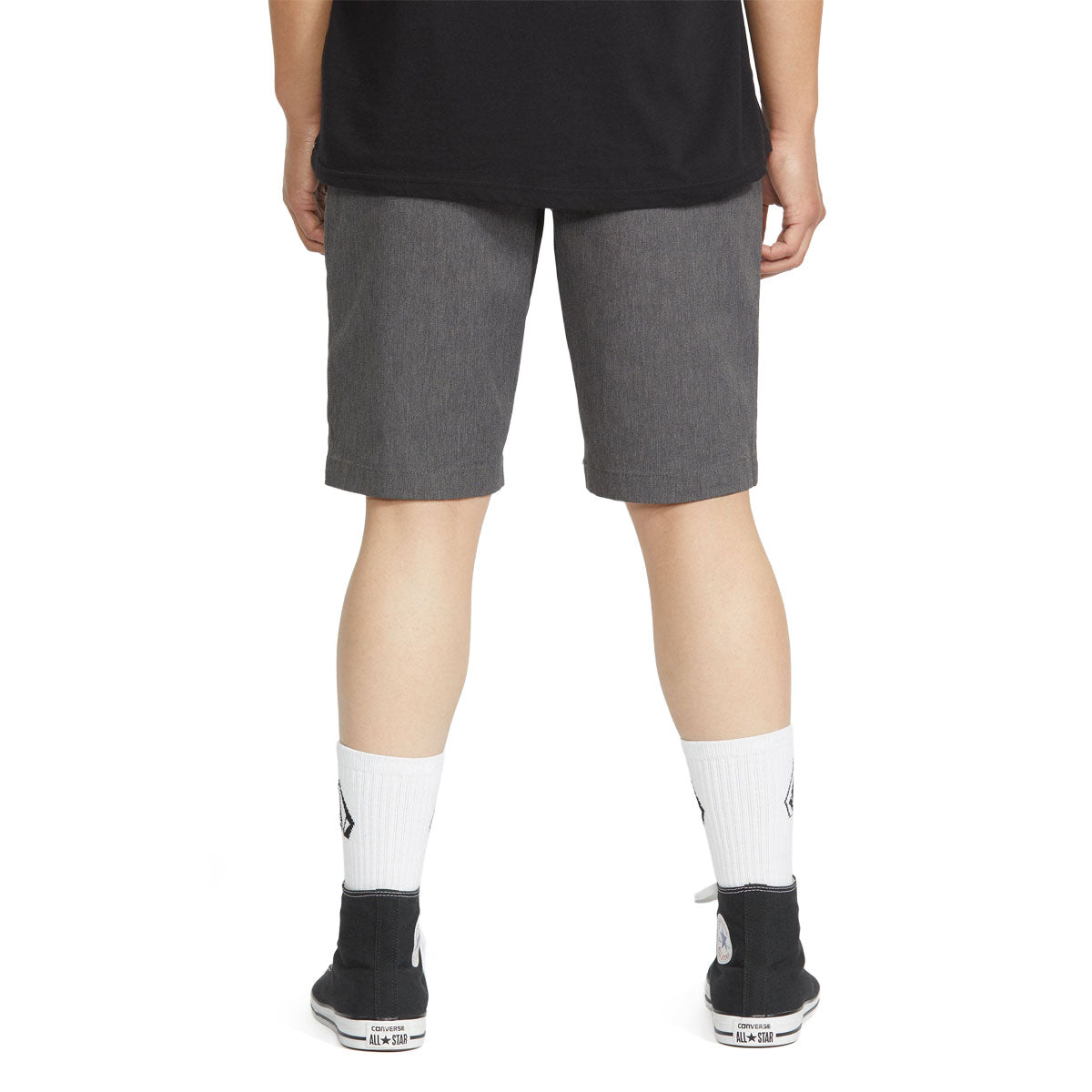 Volcom Frickin Modern Stretch 21 Shorts - Charcoal Heather 2025 image 3