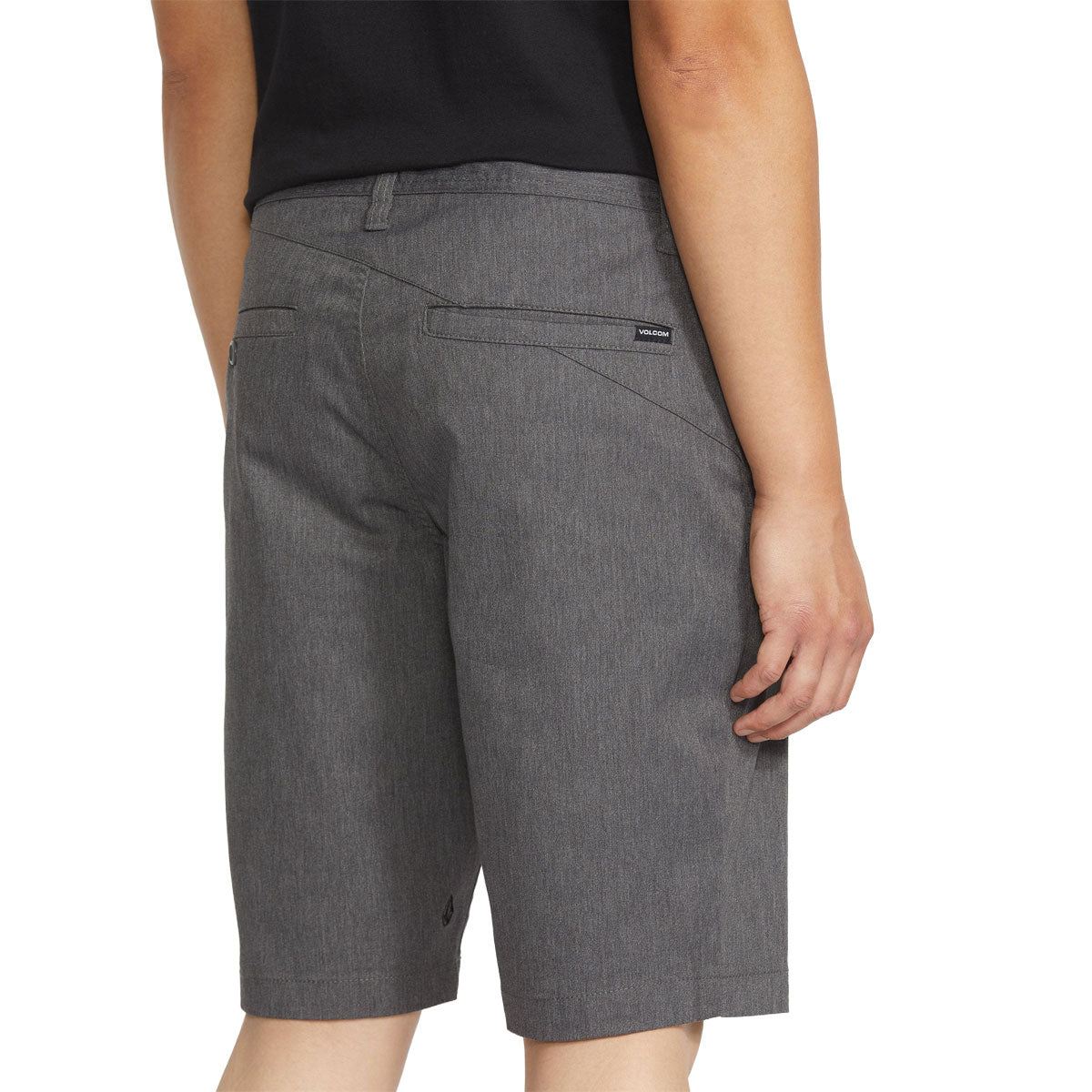 Volcom Frickin Modern Stretch 21 Shorts - Charcoal Heather 2025 image 4