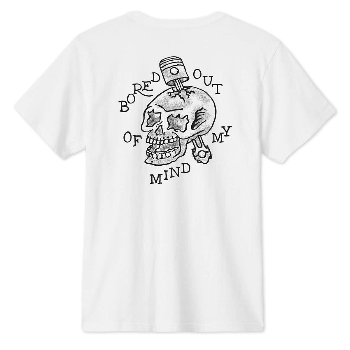 Brixton Daytona T-Shirt - White image 1