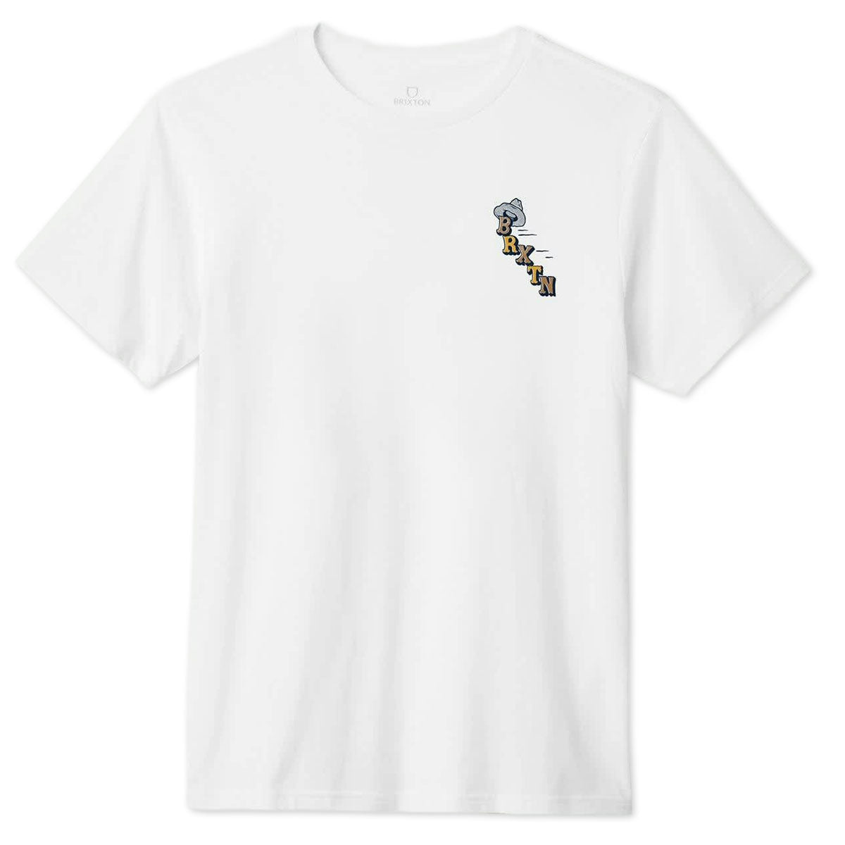 Brixton Buck Club T-Shirt - White image 2