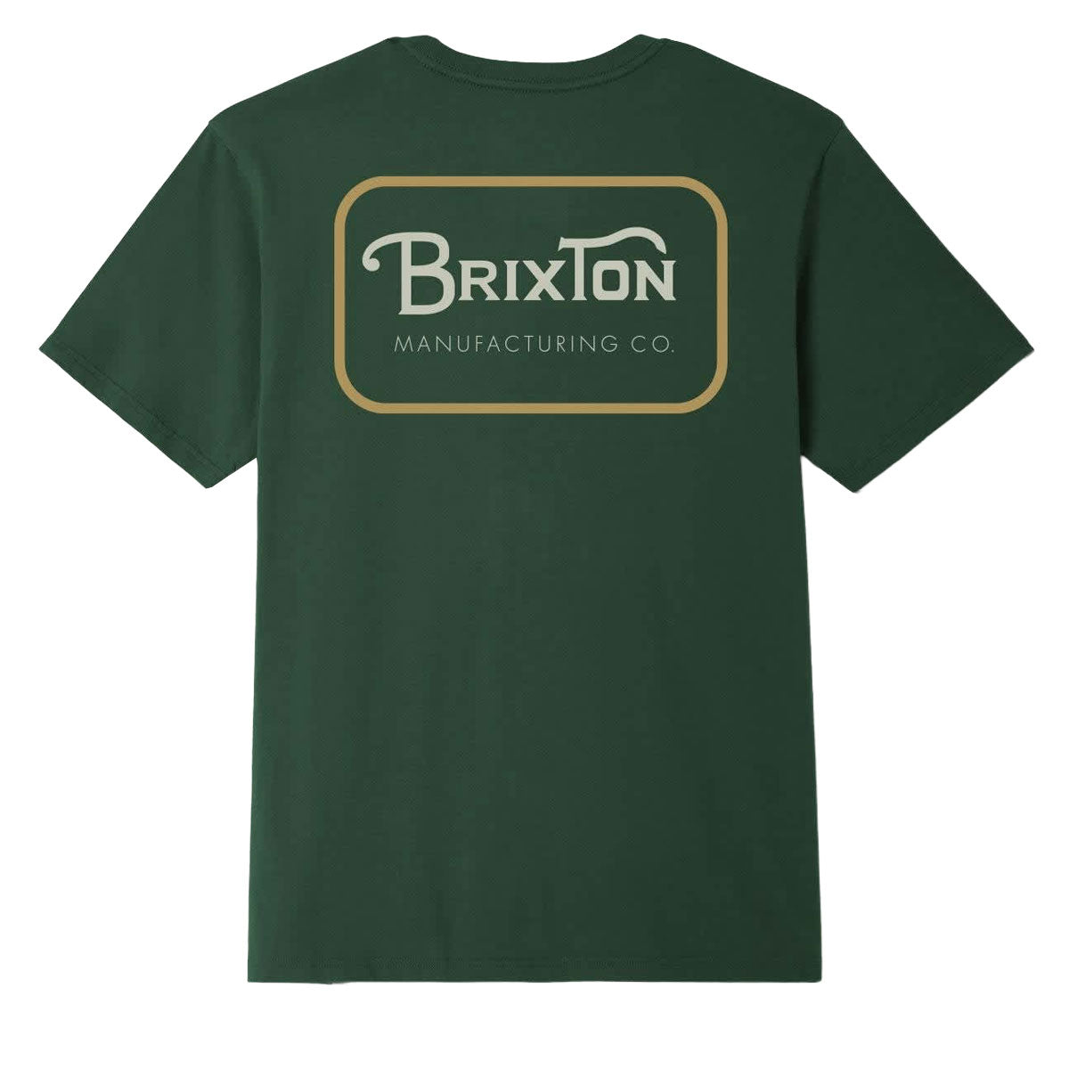 Brixton Grade T-Shirt - Forest Green/Stone/Washed Copper image 1