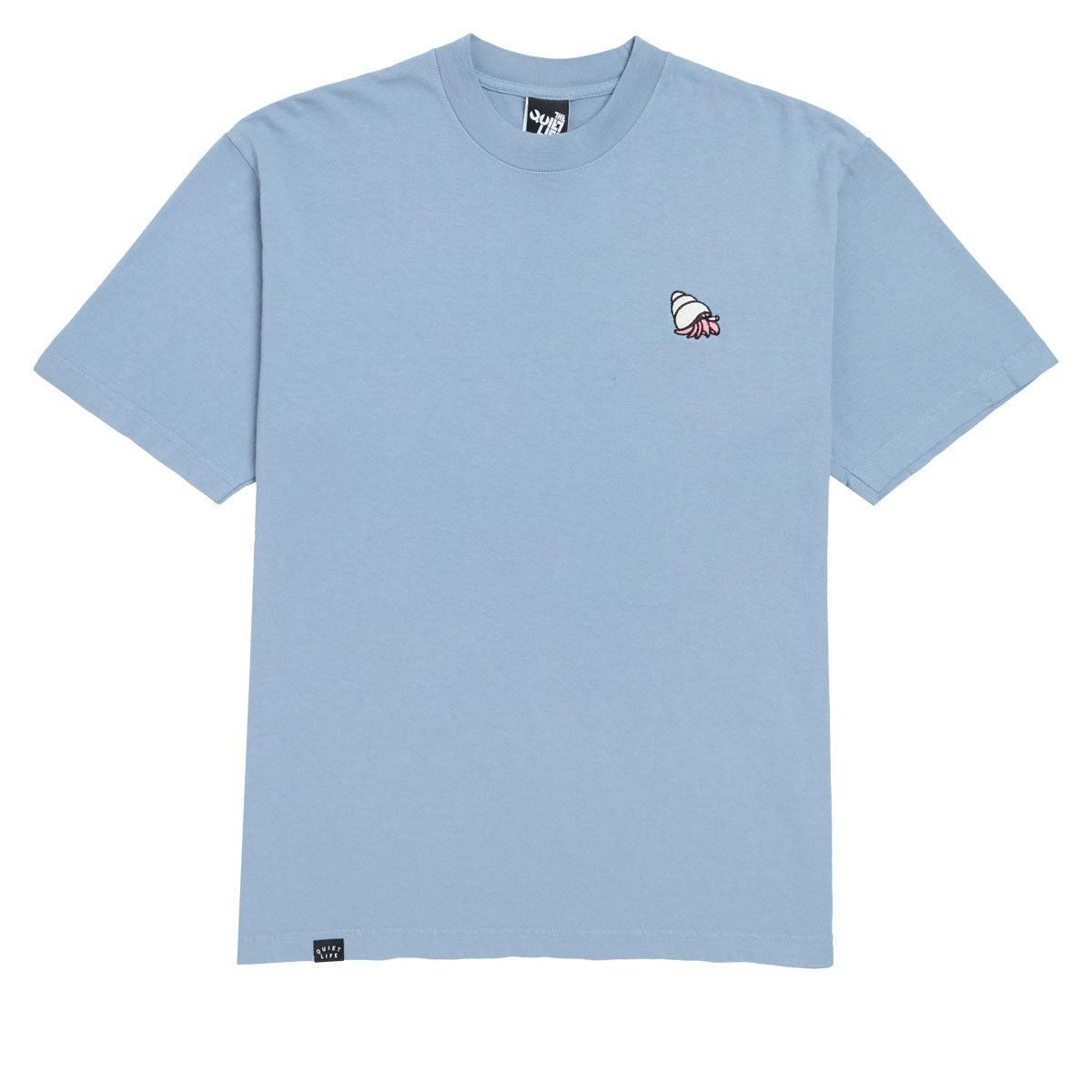 The Quiet Life Smoking Crab T-Shirt - Clear Blue image 1