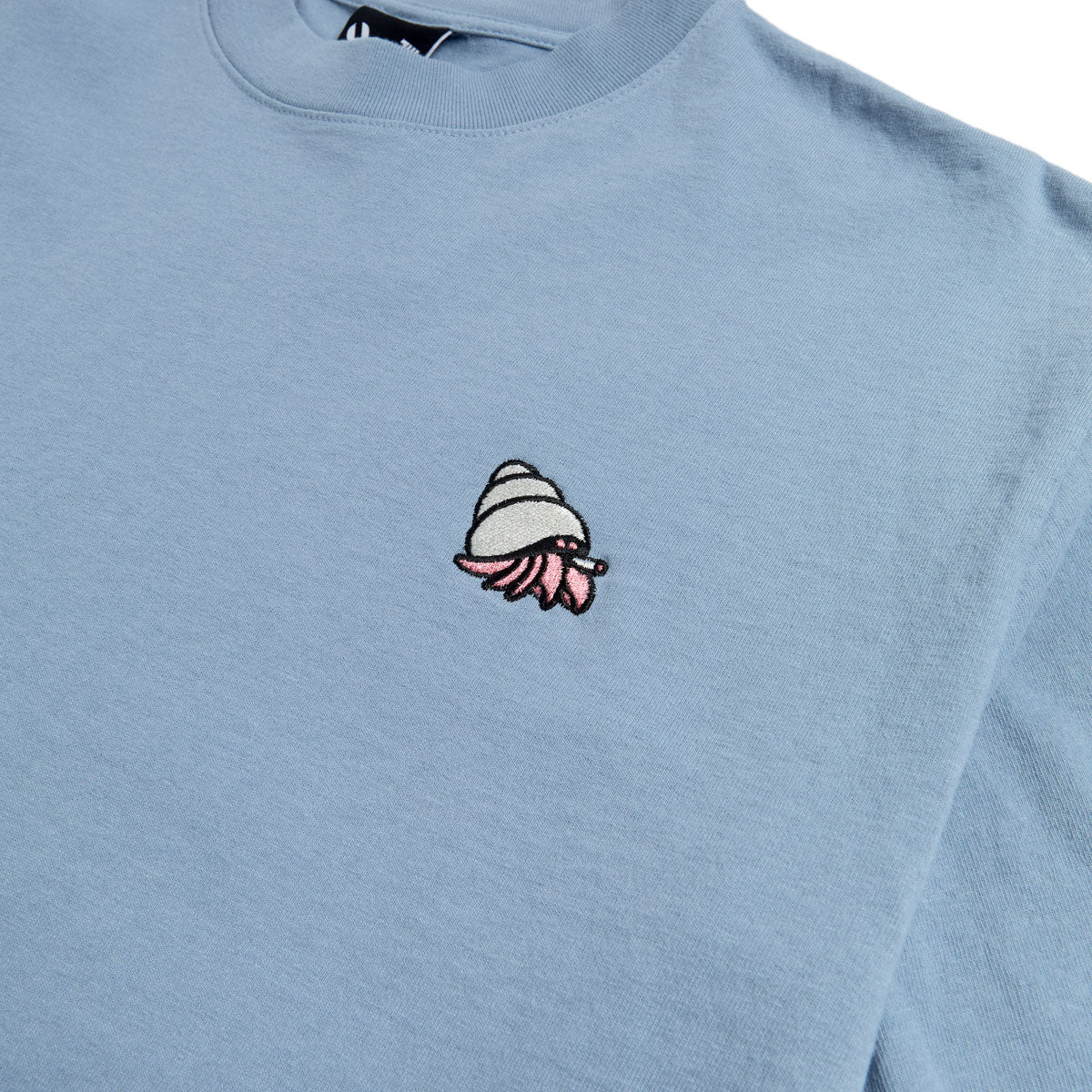 The Quiet Life Smoking Crab T-Shirt - Clear Blue image 2