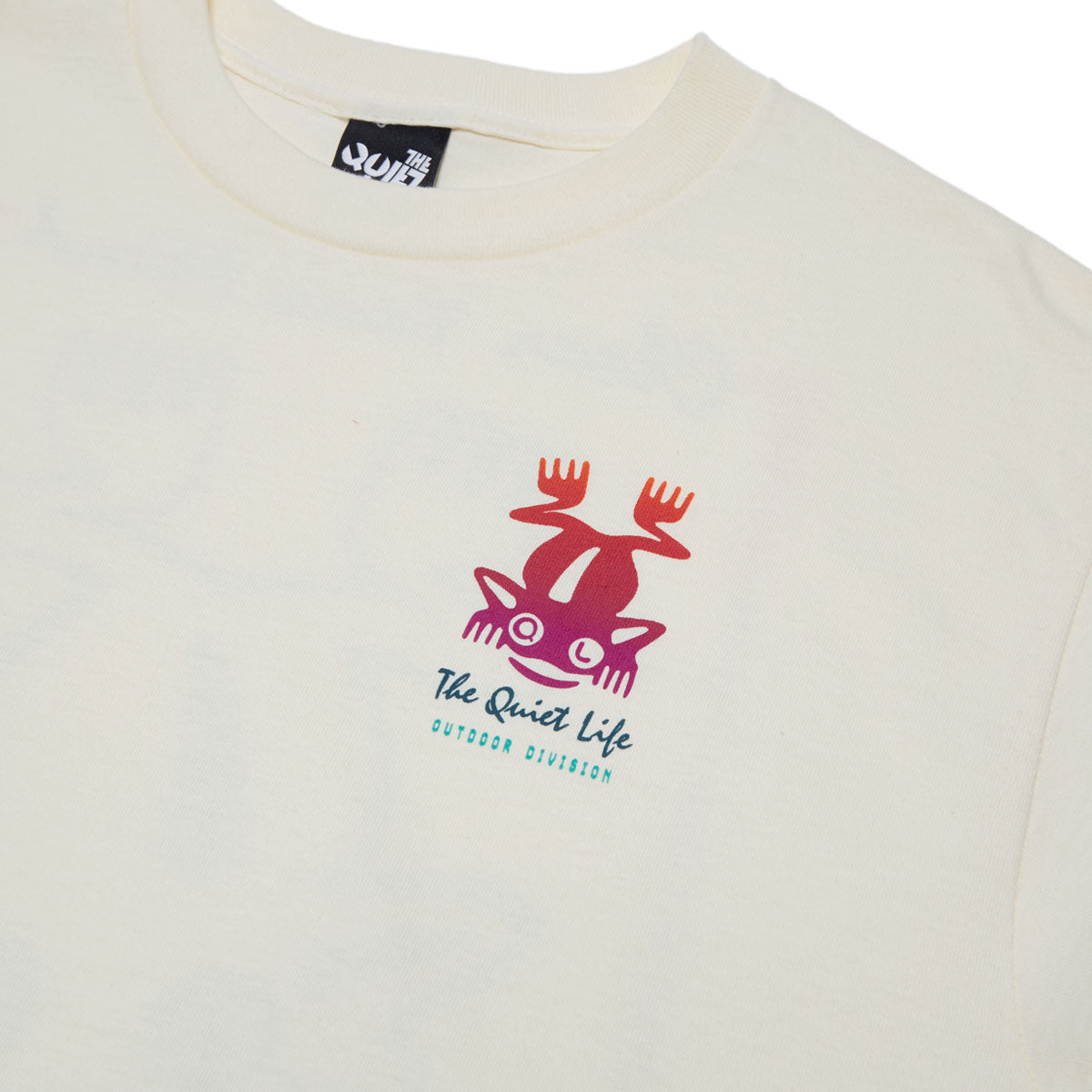 The Quiet Life Outdoor Division T-Shirt - Cream image 3