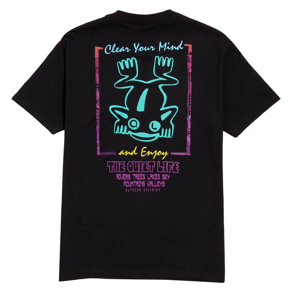 The Quiet Life Outdoor Division T-Shirt - Black image 1