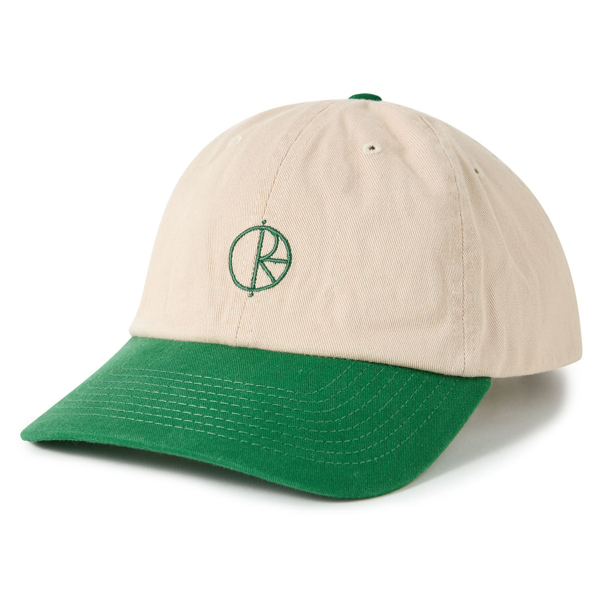 Polar Stroke Logo Sai Hat - Ecru/Green image 1