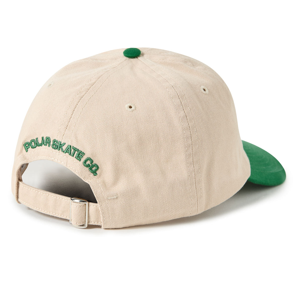 Polar Stroke Logo Sai Hat - Ecru/Green image 2