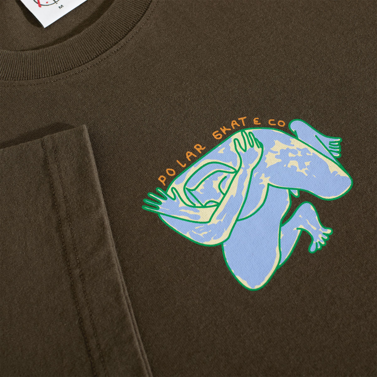 Polar Shy Bow T-Shirt - Brown image 2