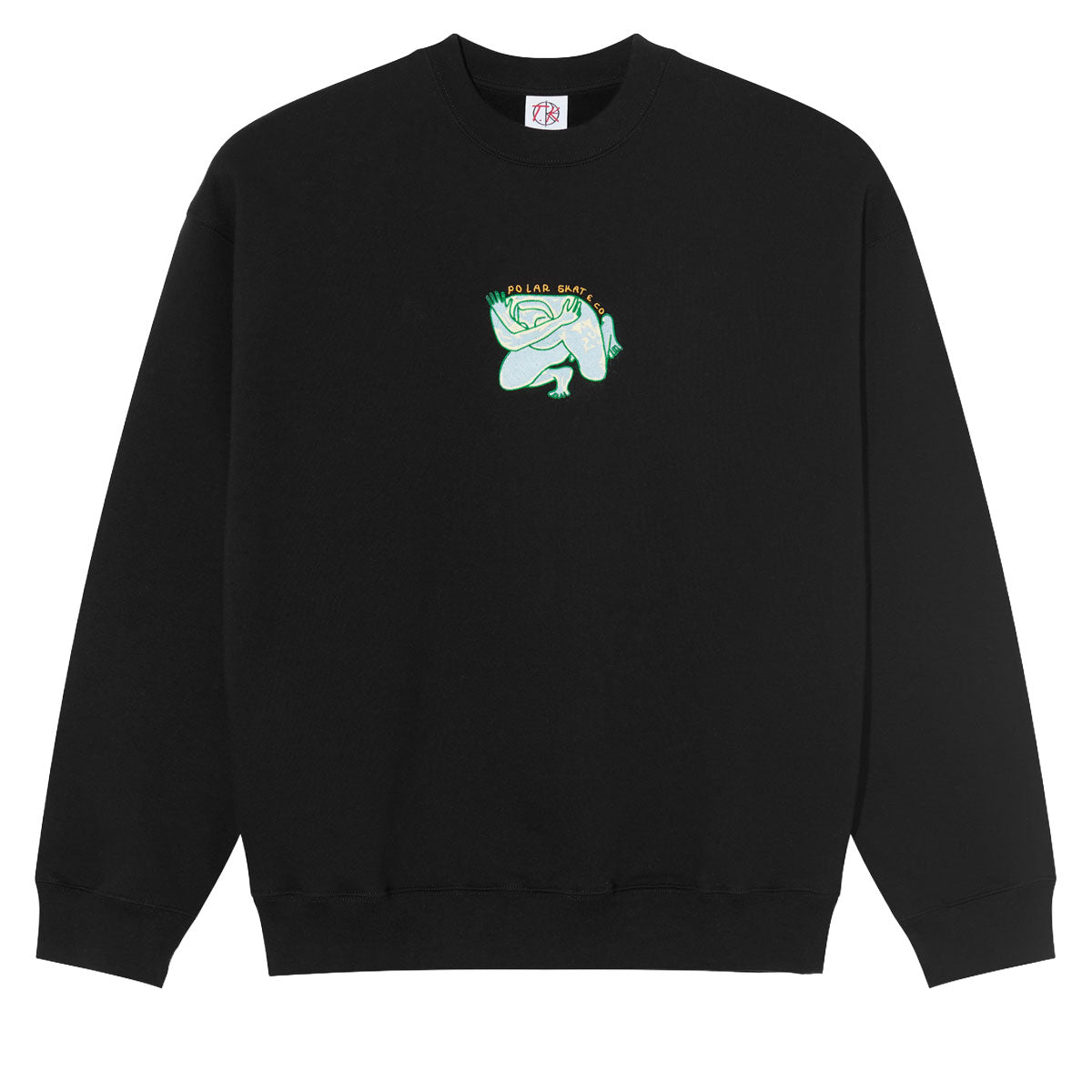 Polar Dave Shy Bow Sweatshirt - Black image 1