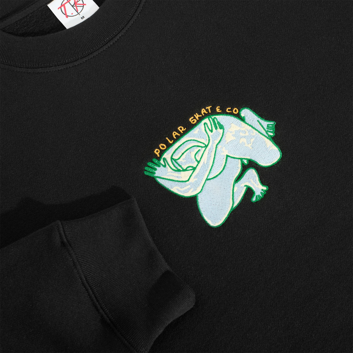 Polar Dave Shy Bow Sweatshirt - Black image 2