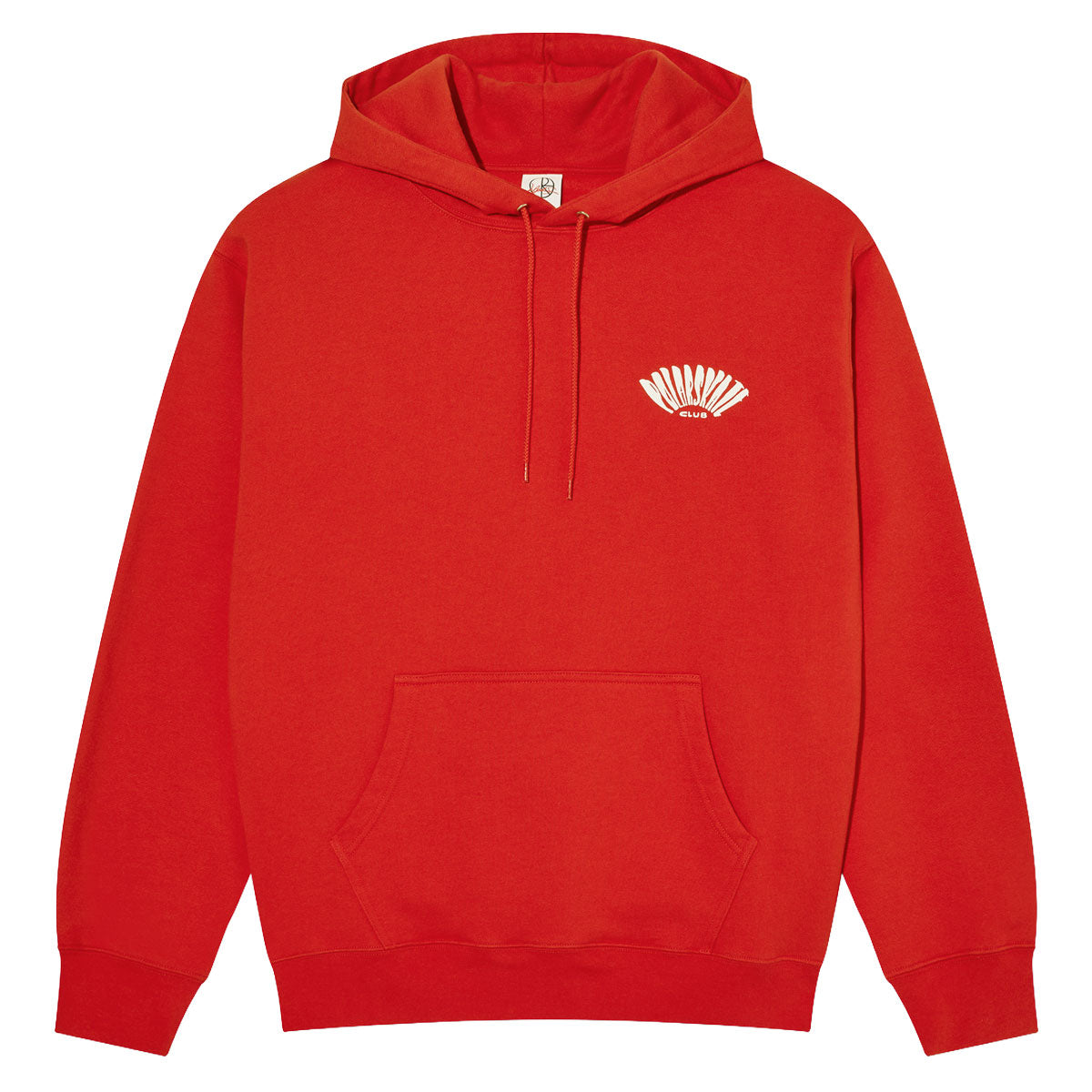 Polar Dave Skate Club Hoodie - Red image 1