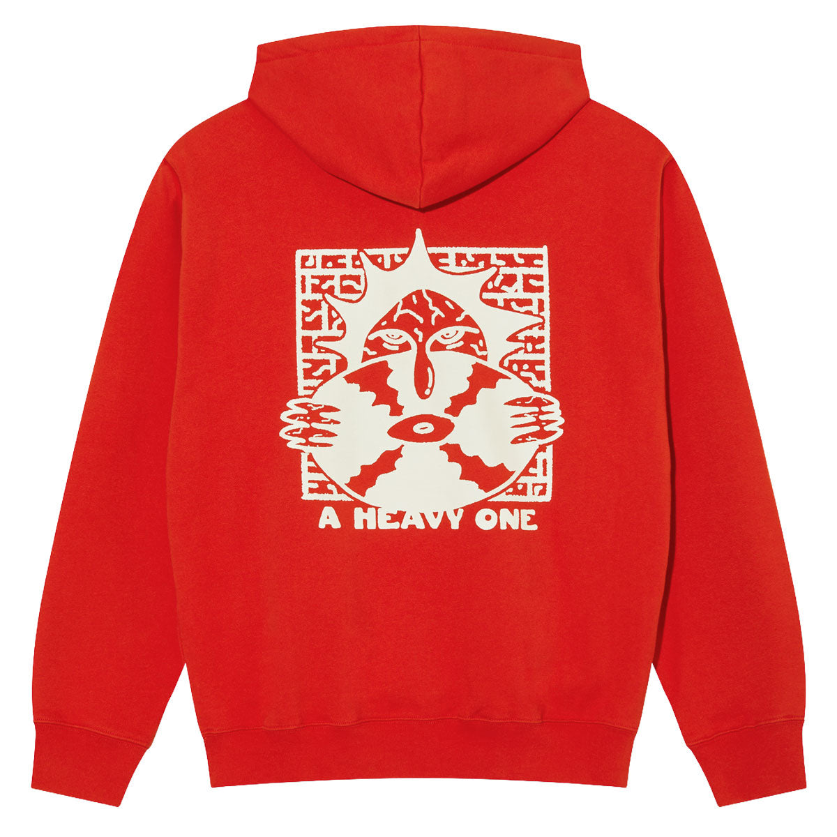 Polar Dave Skate Club Hoodie - Red image 2