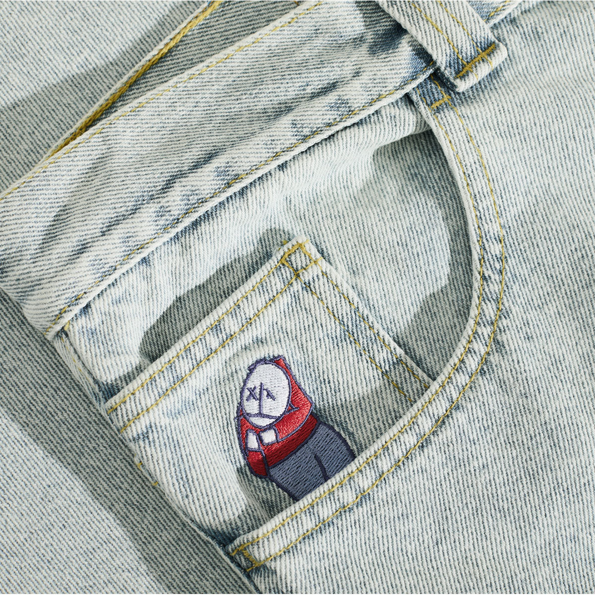 Polar Big Boy OG Logo Jeans - Light Blue image 3