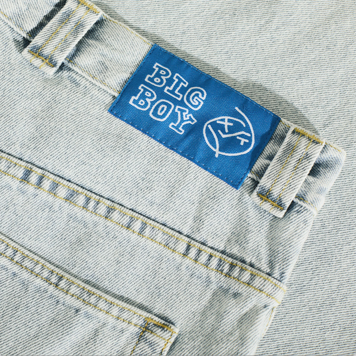 Polar Big Boy OG Logo Jeans - Light Blue image 4