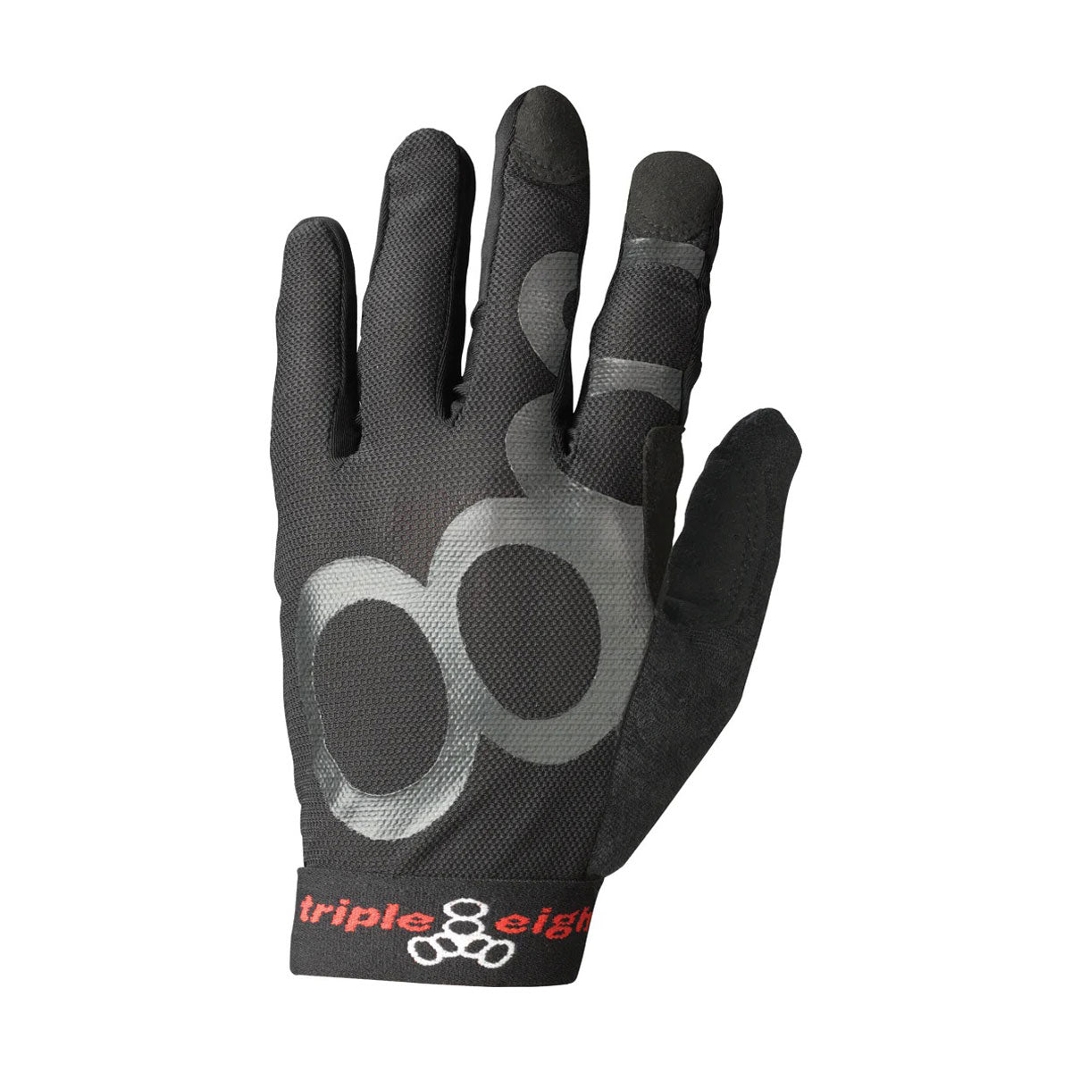 Triple Eight Exoskin Slide Gloves - Black image 2