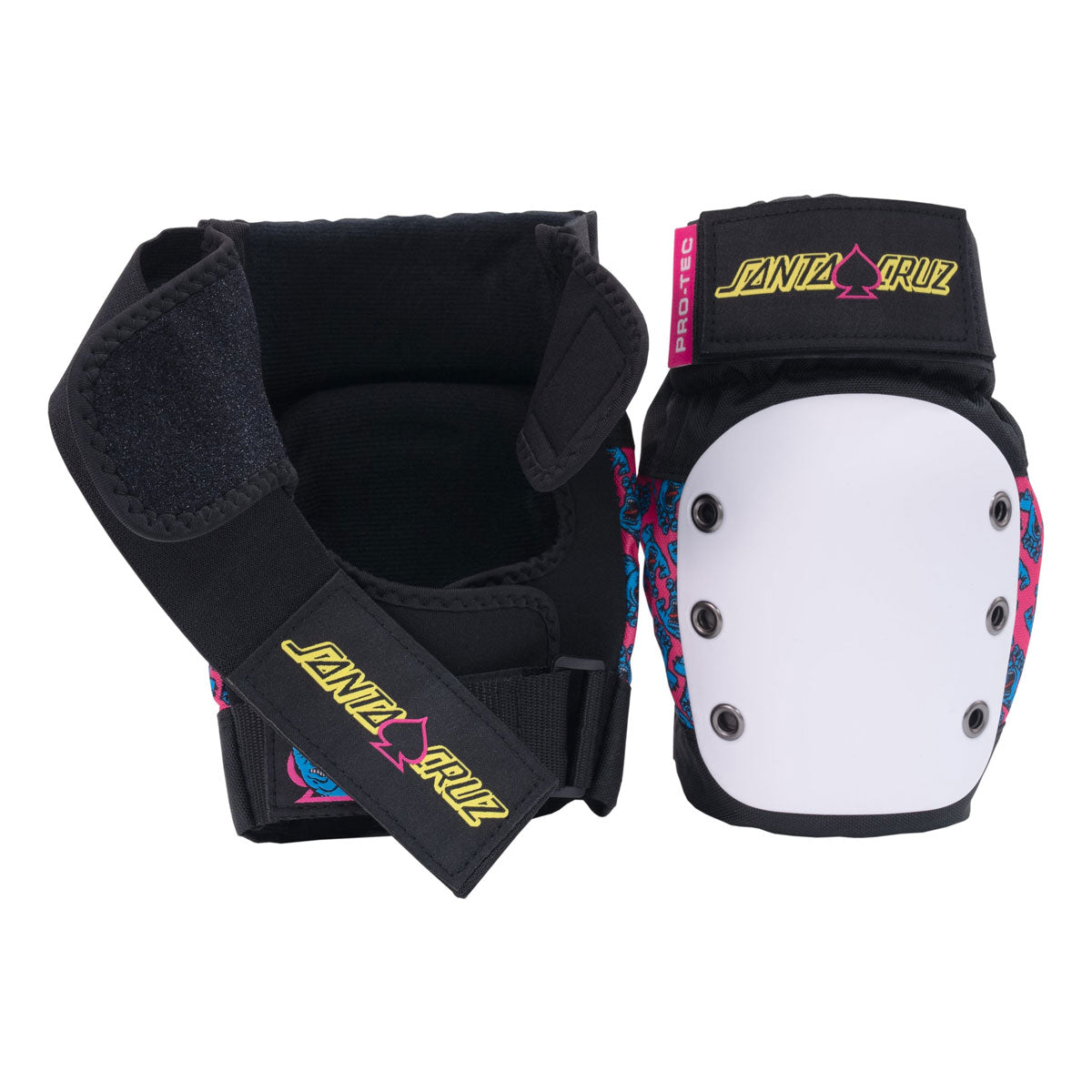 Pro-Tec x Santa Cruz Signature Edition Street JR 3 Pack Of Pads - Black image 2