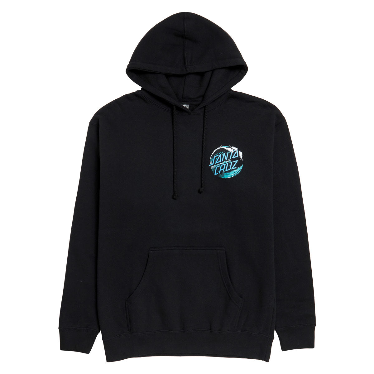 Santa Cruz Wave Dot Hoodie - Black image 1