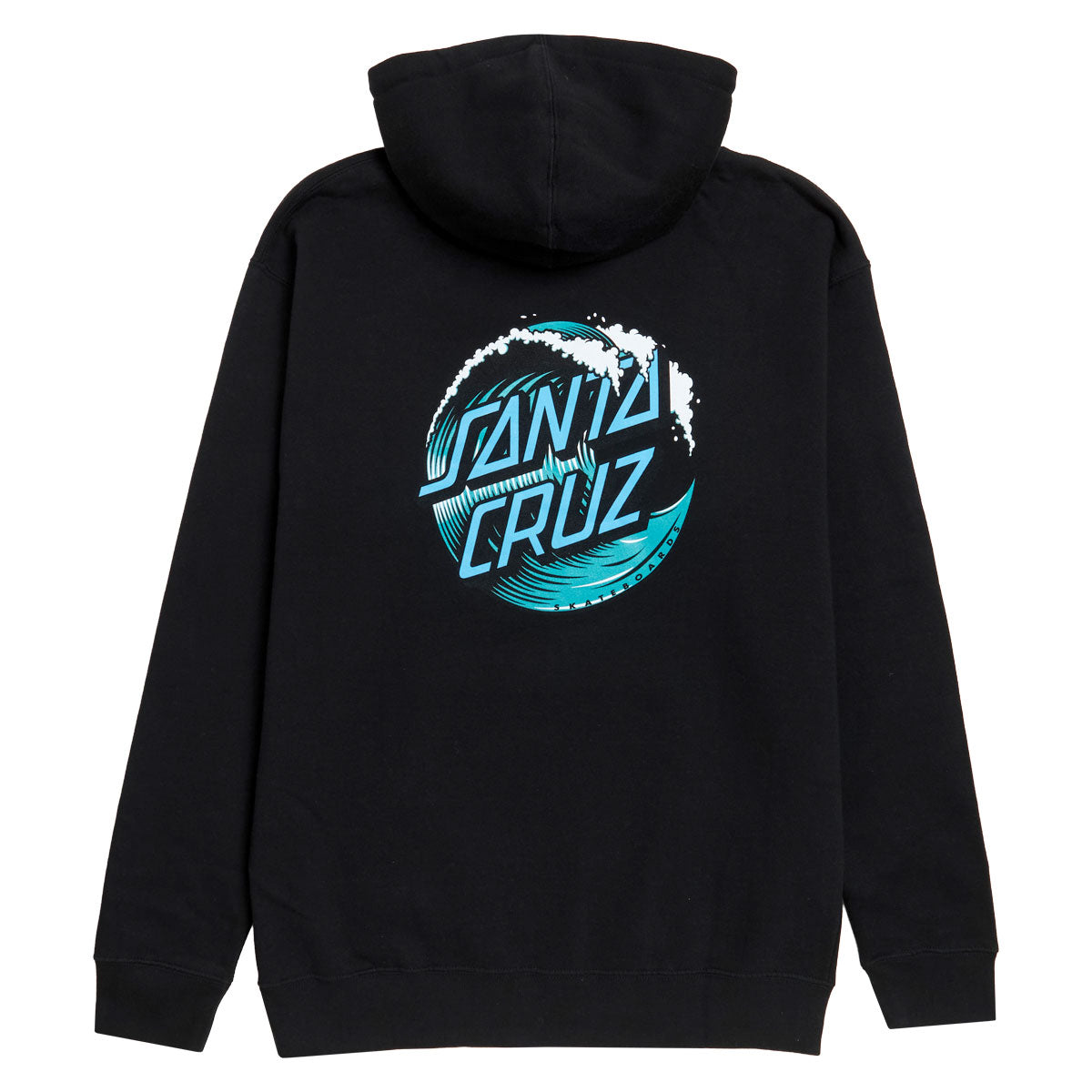 Santa Cruz Wave Dot Hoodie - Black image 2