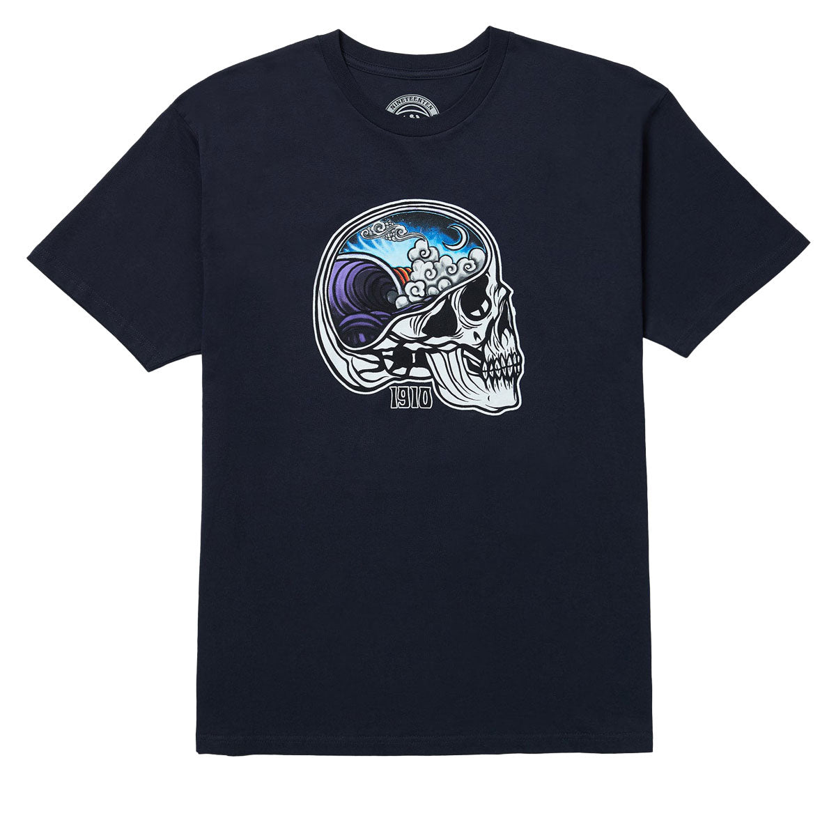 1910 In Your Head Night T-Shirt - Navy image 1