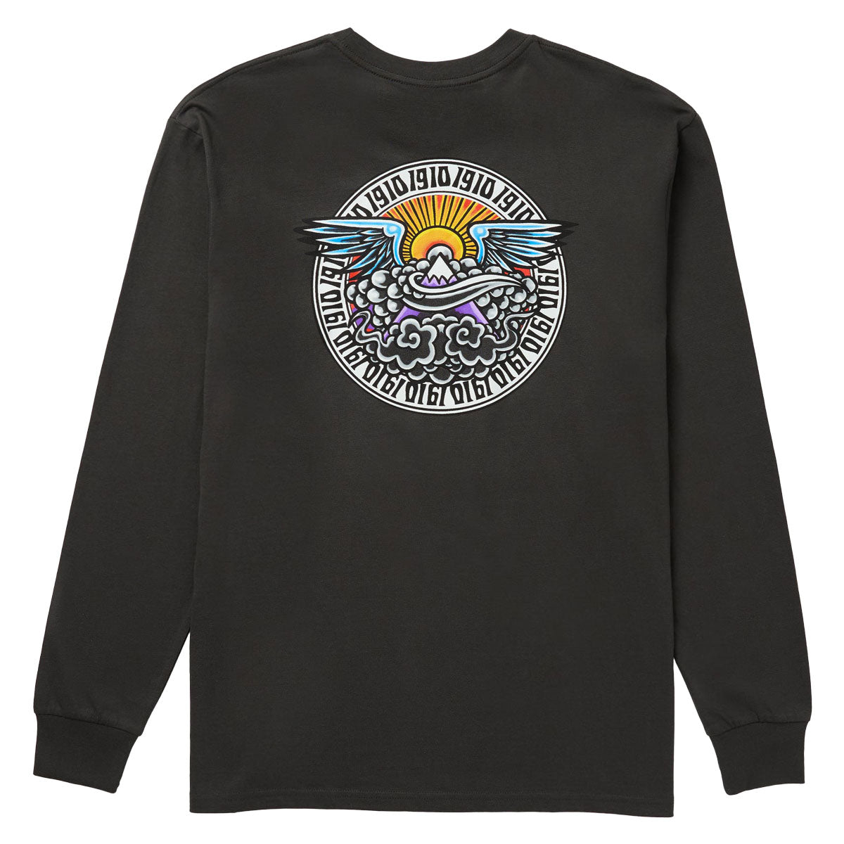 1910 Daybreak Long Sleeve T-Shirt - Vintage Black image 1