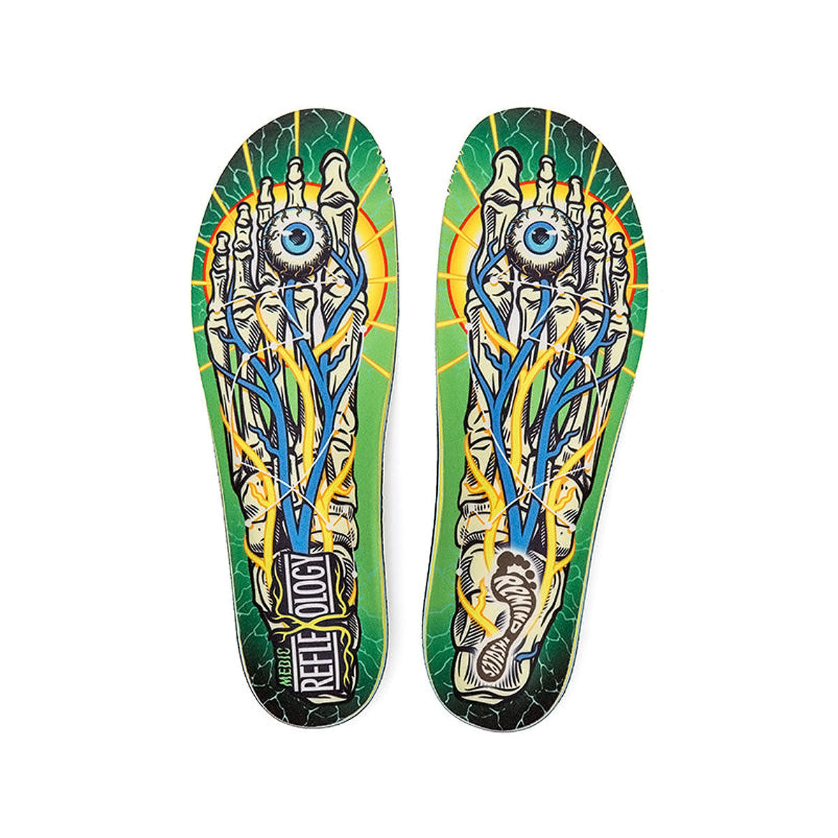Remind Medic Impact Reflexology 5.5MM Mid-High Arch Shoe Insole image 1