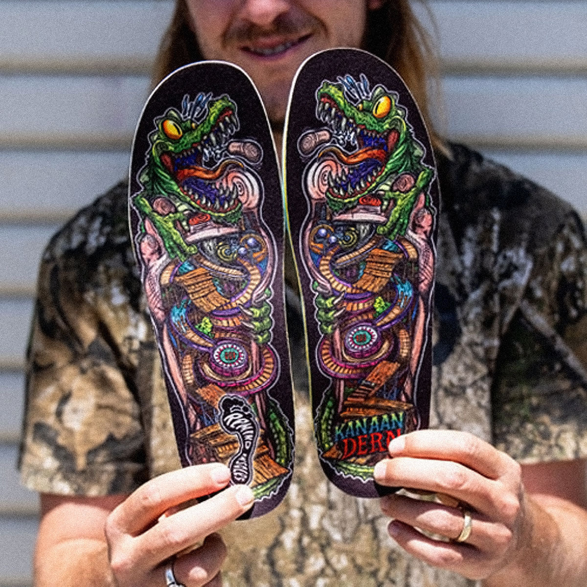 Remind Kanaan Dern Destin Impact 5.5MM Low-All Arch Gnar Foot Shoe Insole image 4
