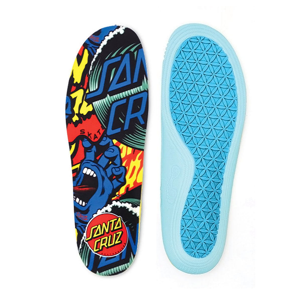 Remind x Santa Cruz Screaming Hand Destin Impat 5.5MM Low All Arch Shoe Insole image 2