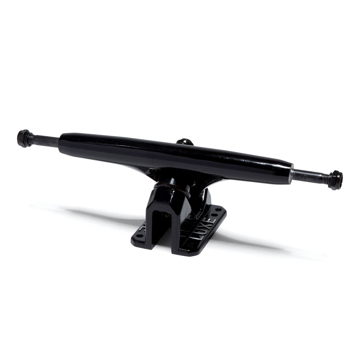 Luxe 180mm Longboard Trucks - Black/Black image 1
