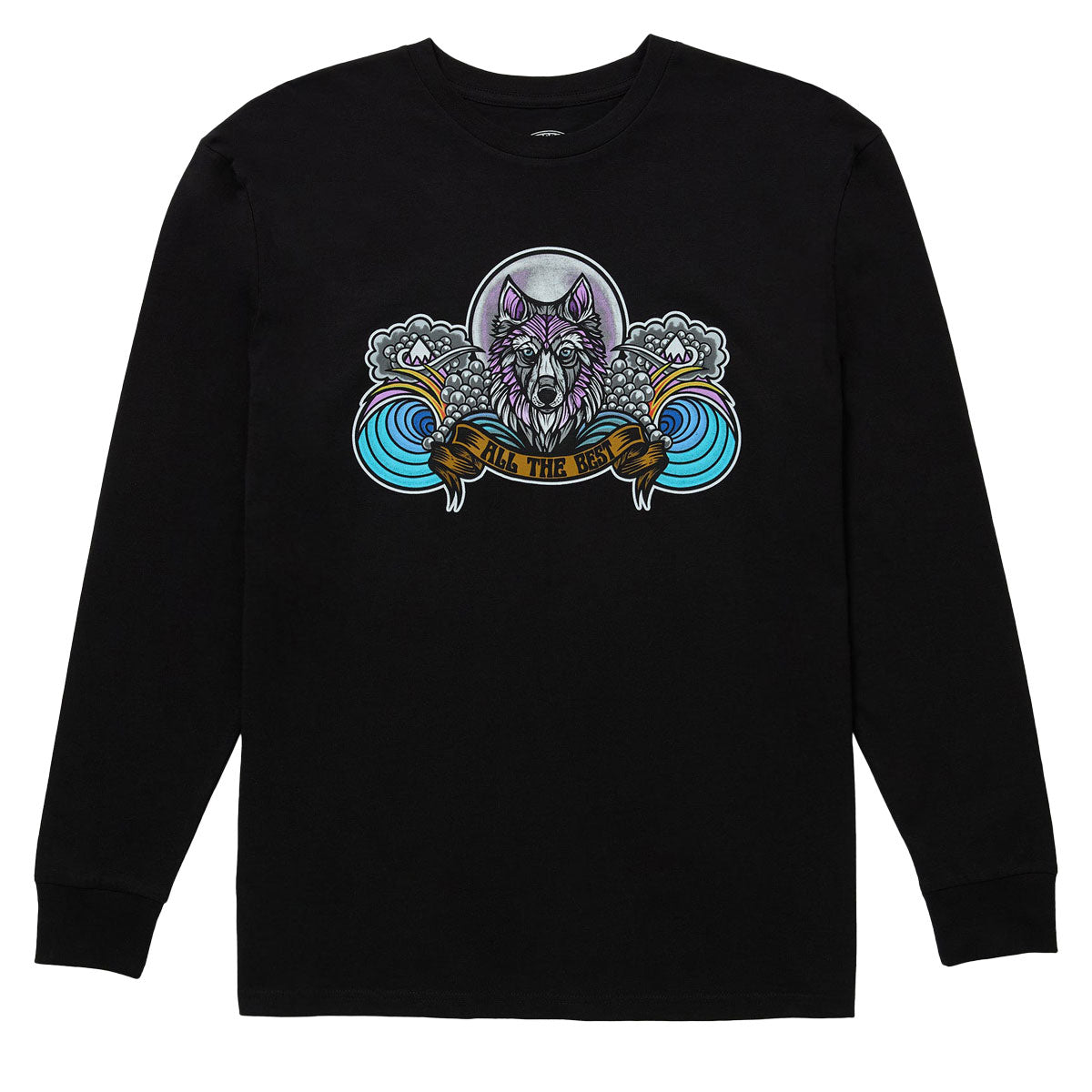 1910 HHHowler Long Sleeve T-Shirt - Vintage Black image 1
