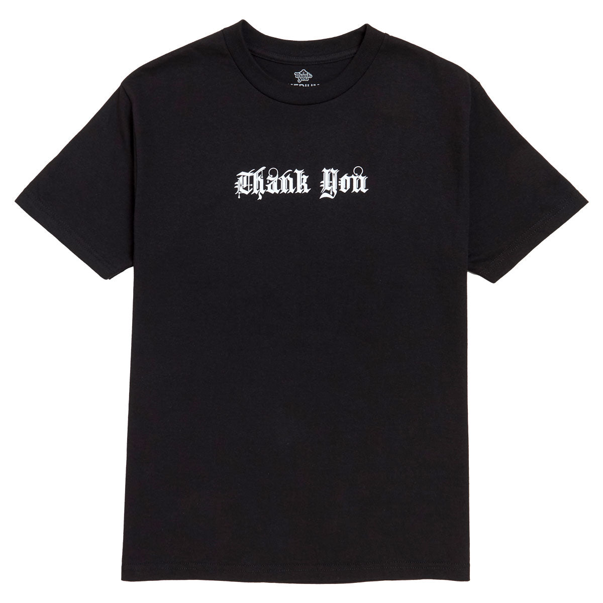 Thank You Too Drunk To Skate T-Shirt - Black/White image 2