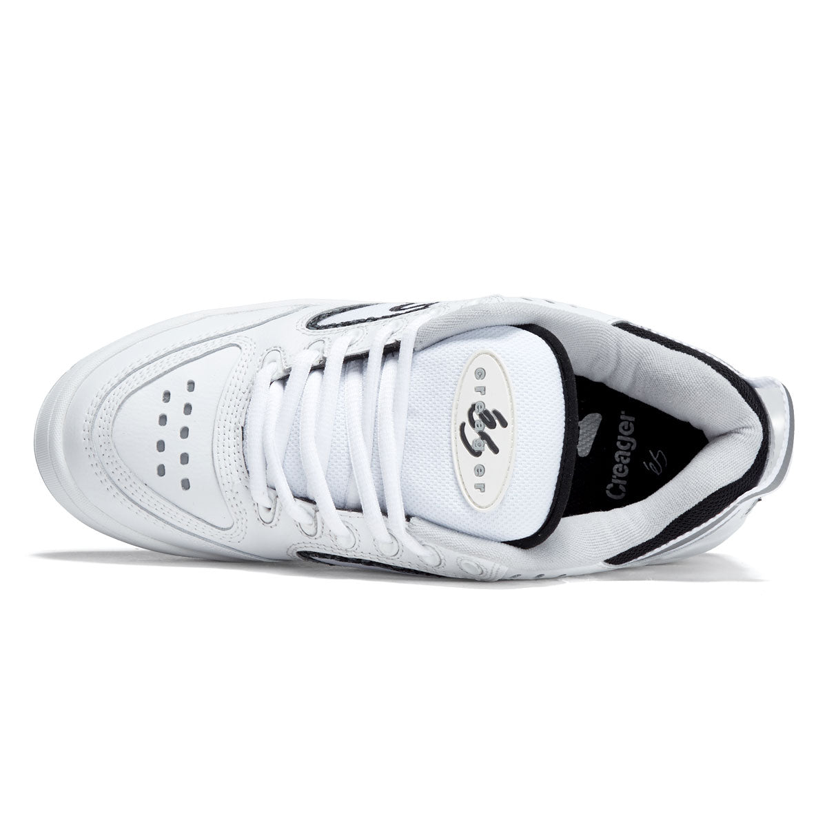 eS Creager Shoes - White/Grey/Black image 3