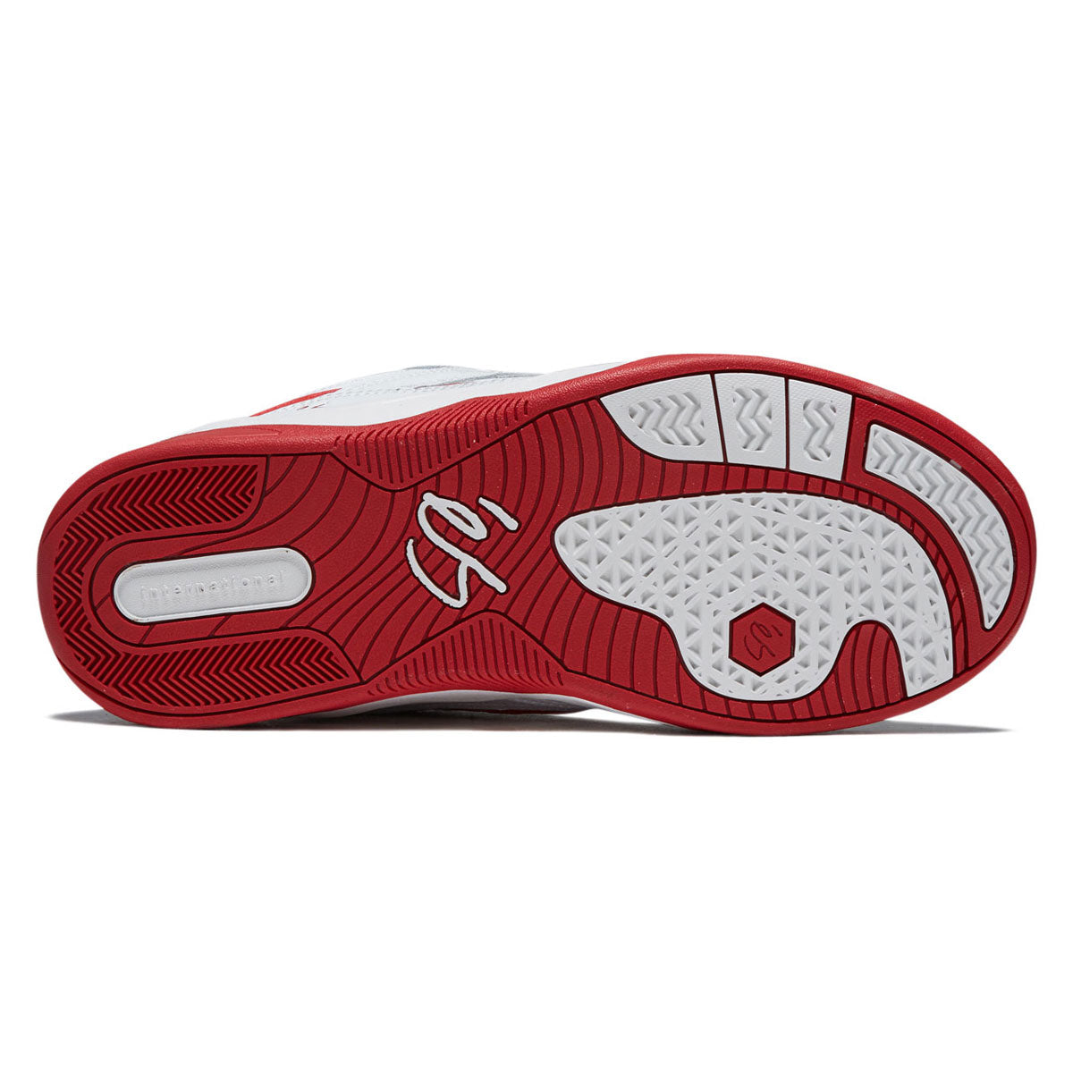 eS TJ Rogers Shoes - White/Red image 4