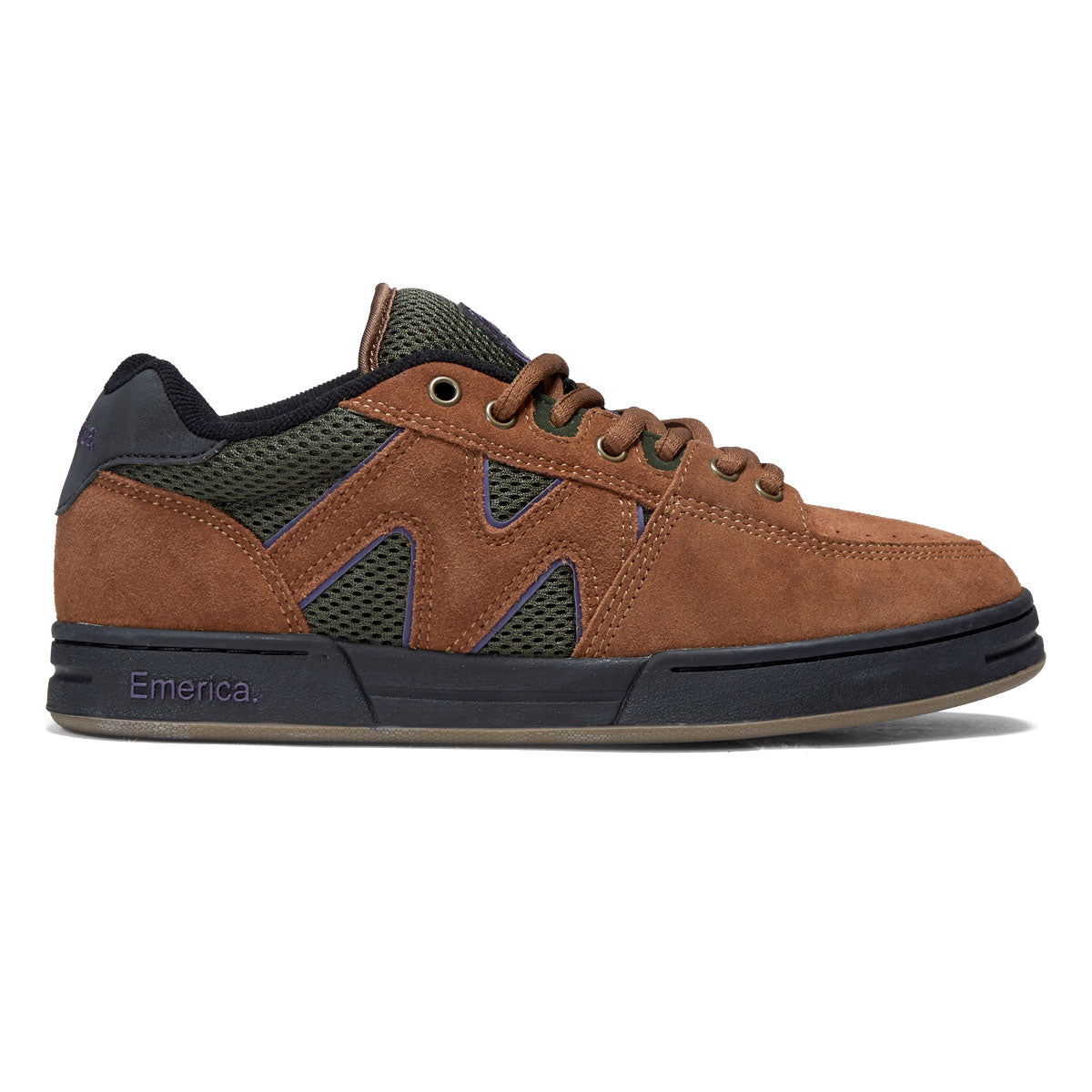 Emerica OG-1 Shoes - Brown/Green image 1