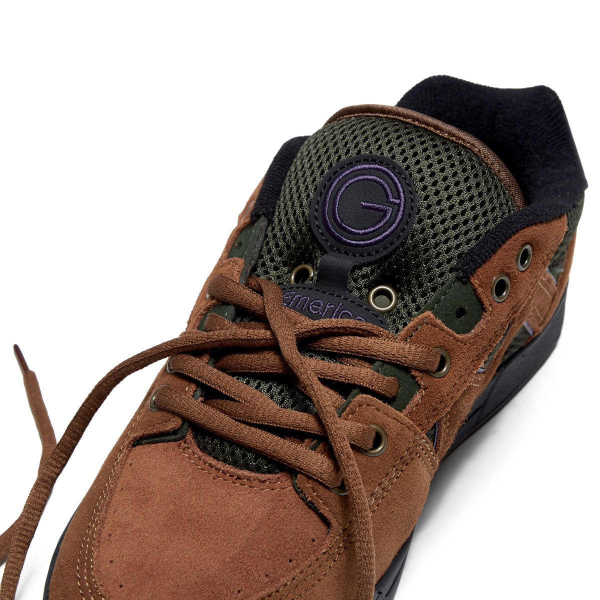 Emerica OG-1 Shoes - Brown/Green image 5