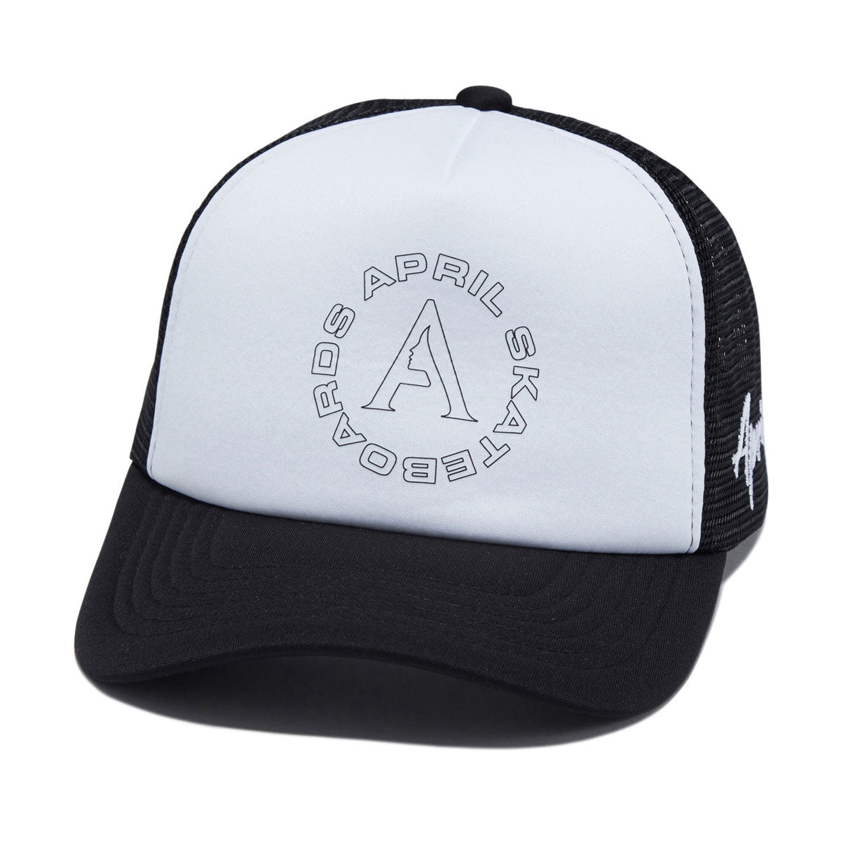 April Full Circle Trucker Hat - Black image 1