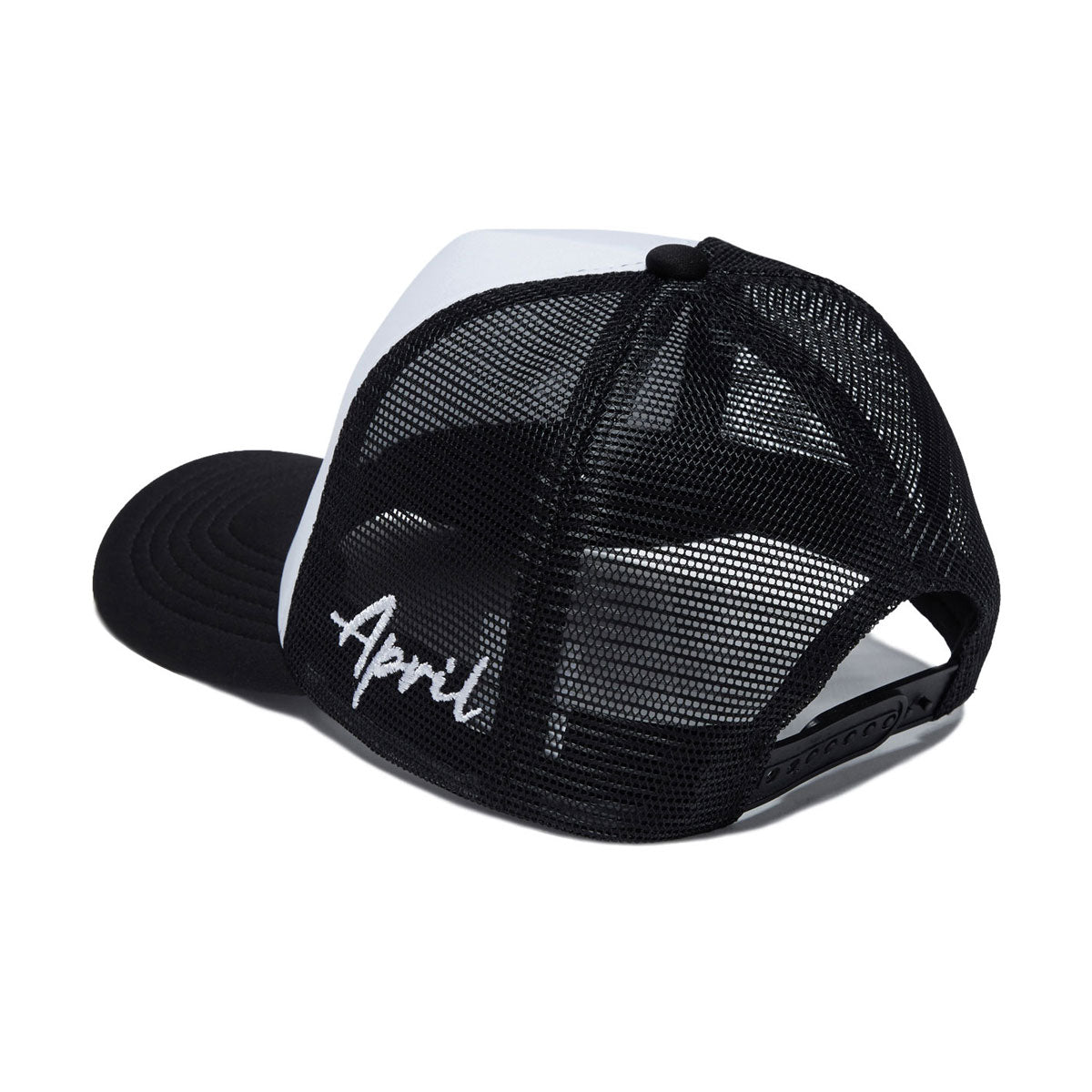 April Full Circle Trucker Hat - Black image 2