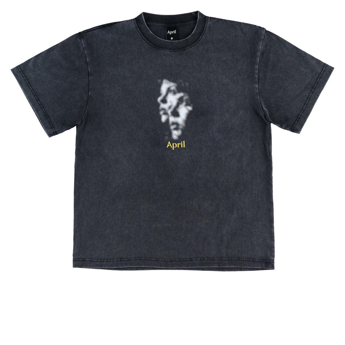 April Two Face T-Shirt - Vintage Black image 1