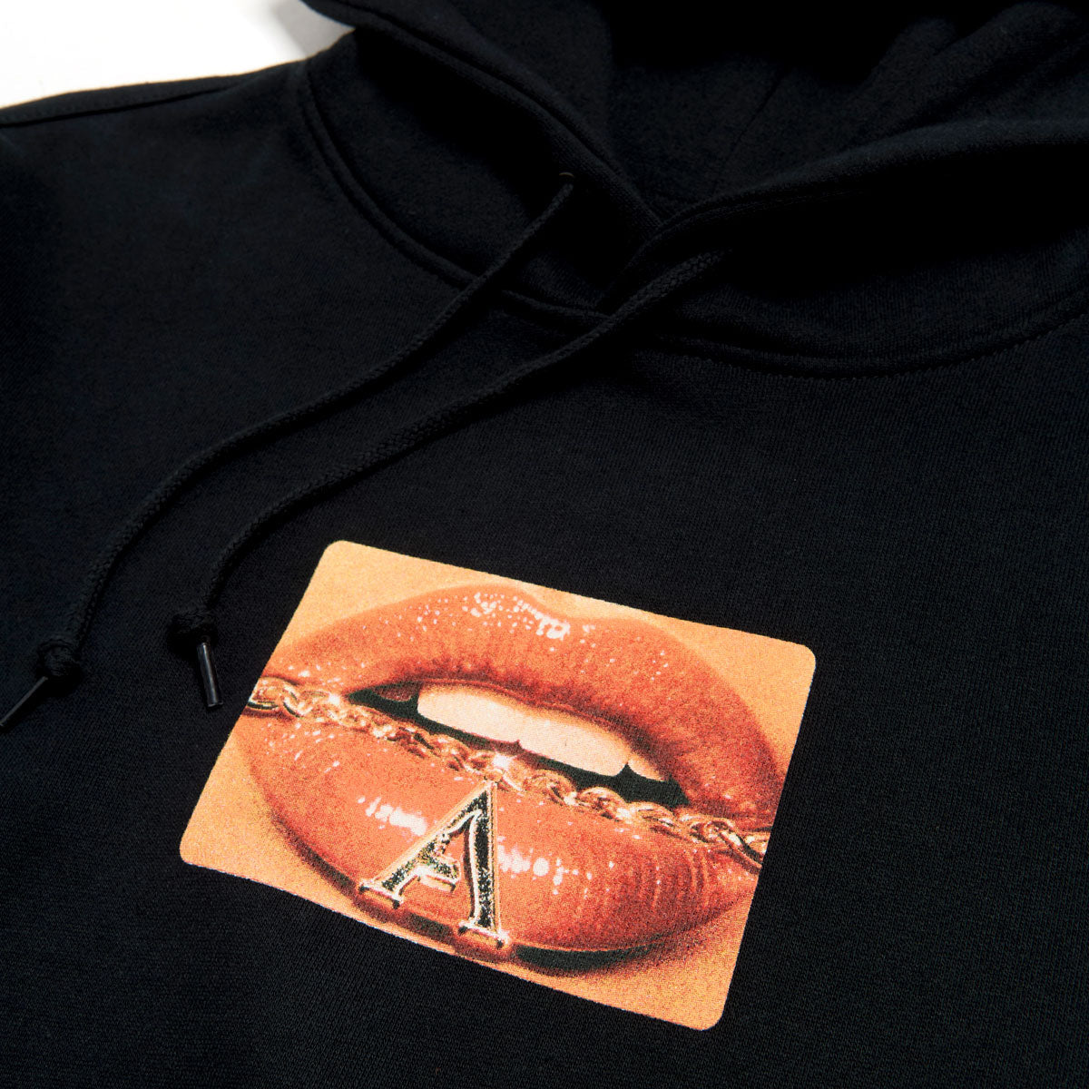April Pendant Hoodie - Black image 2