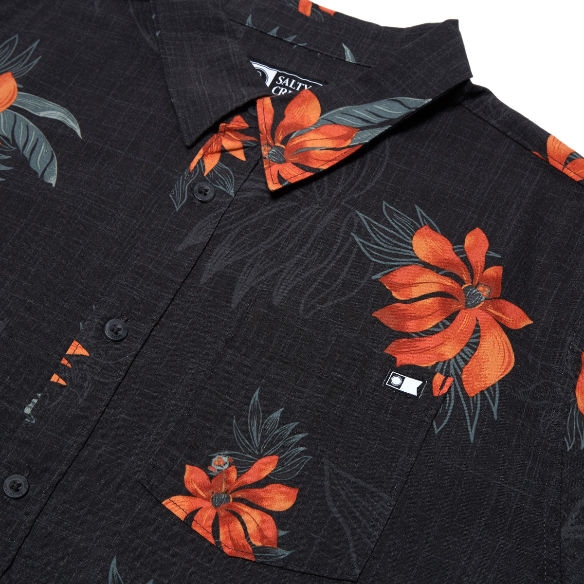 Salty Crew Bloomin Shirt - Black image 2