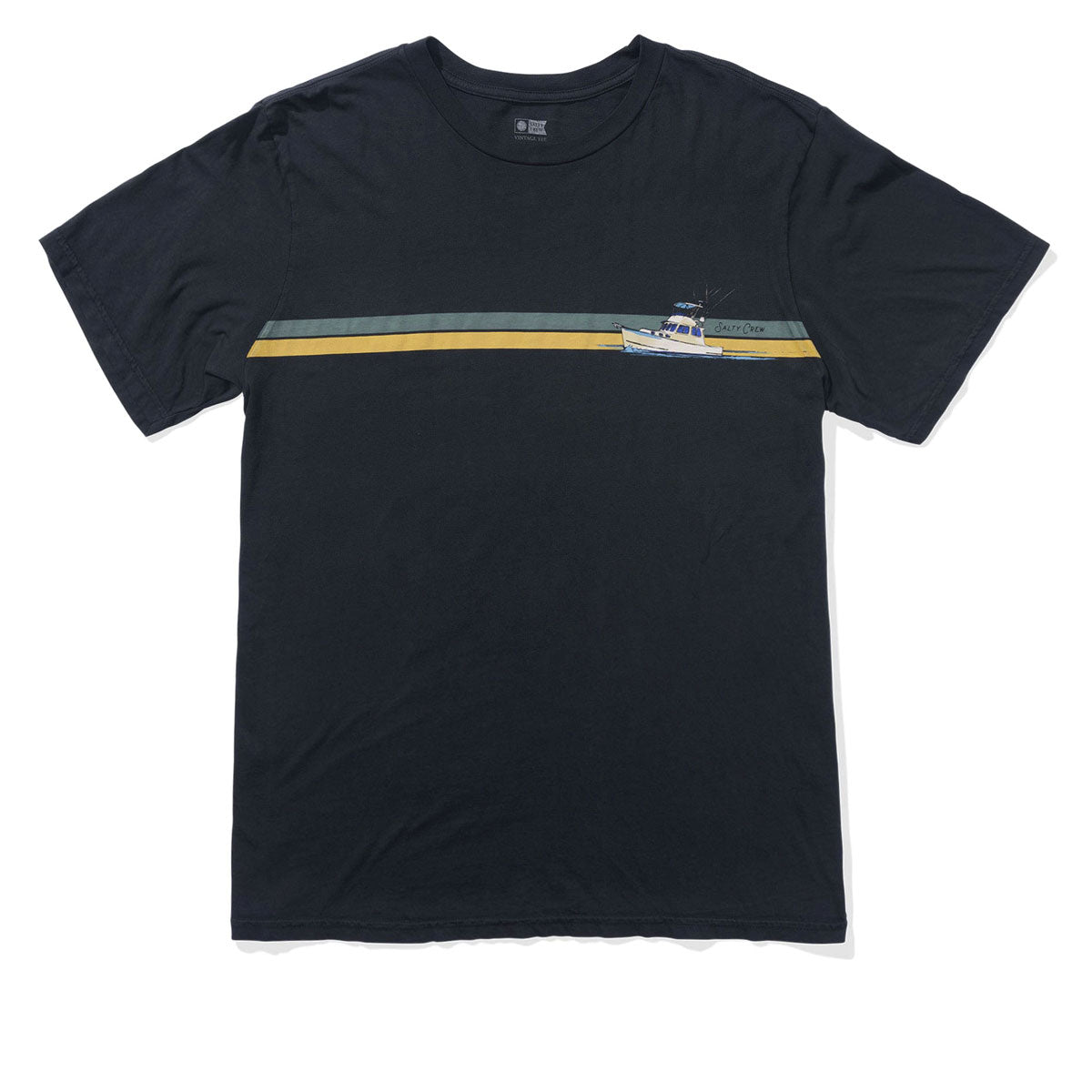 Salty Crew Schooner Vintage T-Shirt - Vintage Black image 1