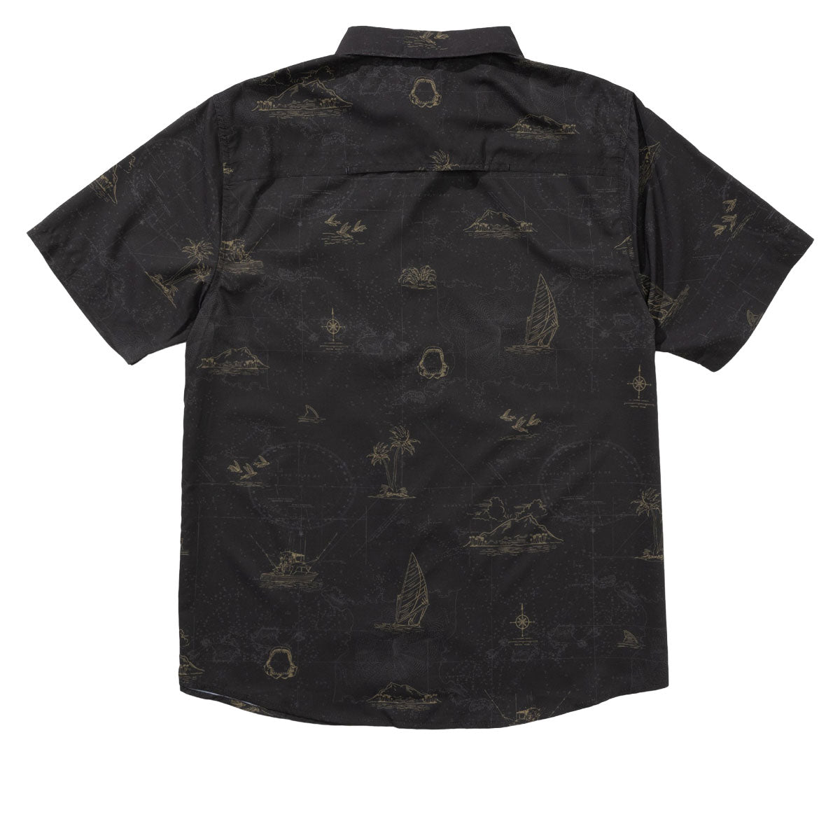 Salty Crew Helmsman UV Button Up Shirt - Phantom image 2