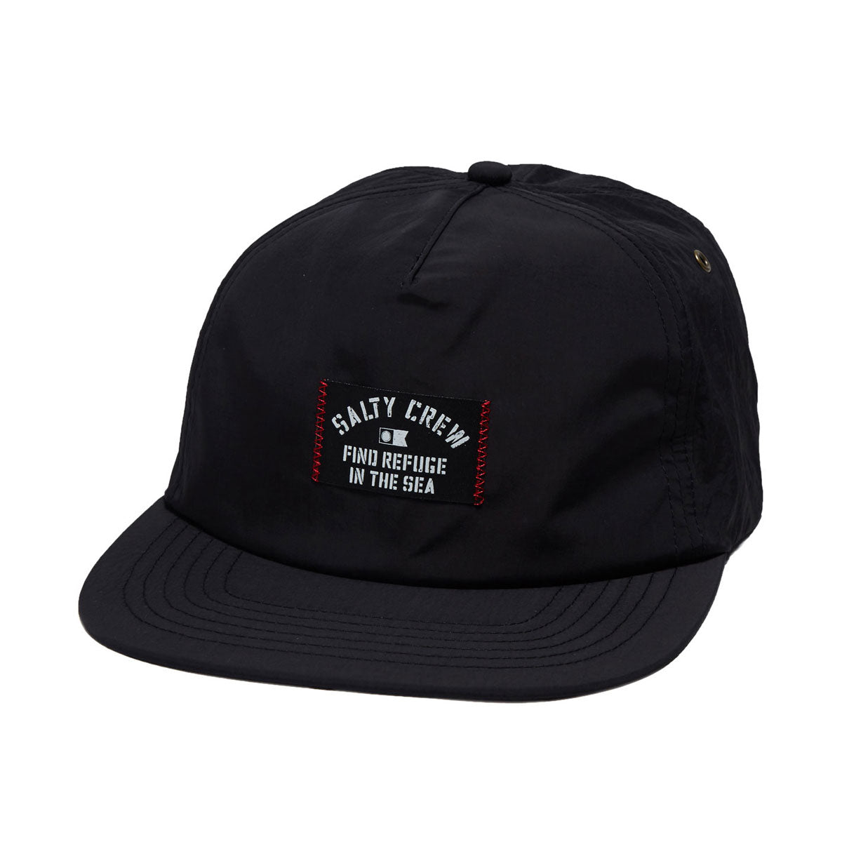 Salty Crew Even Keel Strapback Hat - Black image 1