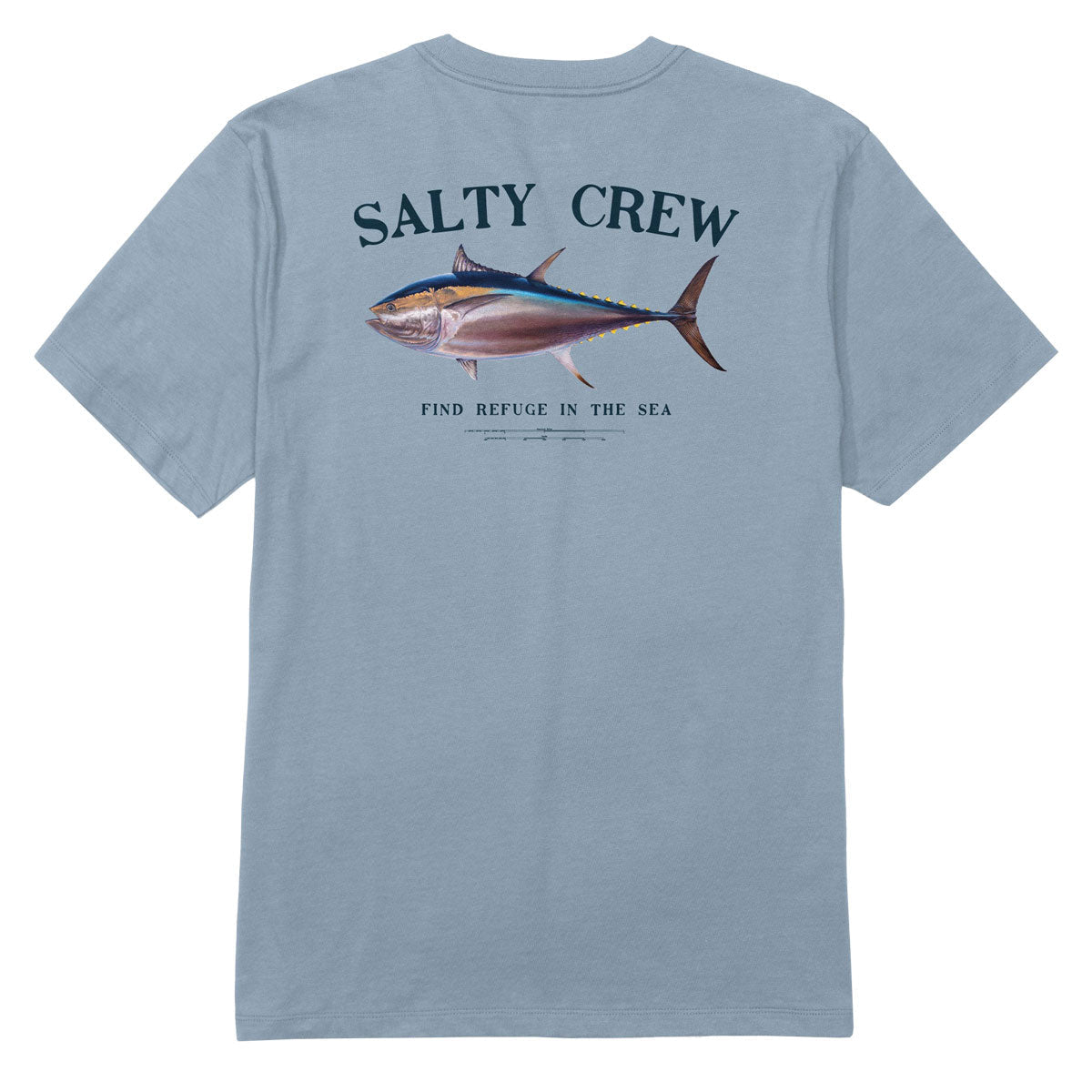 Salty Crew Big Blue T-Shirt - Blue Fog image 1
