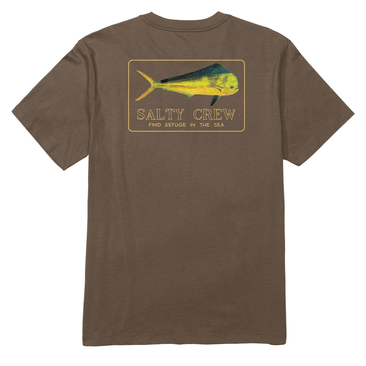 Salty Crew Golden Mahi T-Shirt - Teak image 1